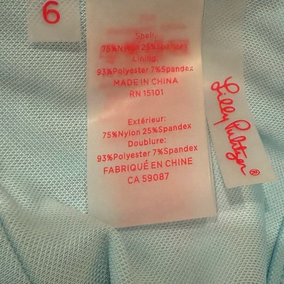 Lilly Pulitzer Caseylee Lattice One Piece Swimsuit - Picture 2 of 5